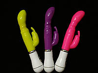 Вібратор для жінок подвійна стимуляція Кролик G-spot Candy точка g