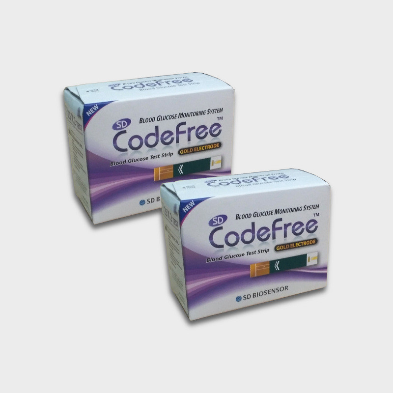 Тест-смужки SD CodeFree No50 — 2 уп. (100 шт.)