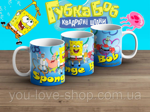кружка Губка Боб / Sponge Bob Square Pants