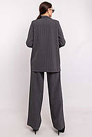 Вільні прямі брюки з завищеною талією Krispi (42–52р) в кольорах, фото 4
