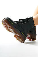 Кожанные женские ботинки на толстой подошве Dr. Martens JADONРазмер 37 38