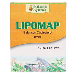 Ліпомап (Lipomap, Maharishi Ayurveda), 40 таблеток