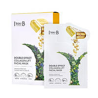 Подтягивающая маска для лица с коллагеном Iyoub Double Effect Collagen Lift Facial Mask 27 мл / 3 мл