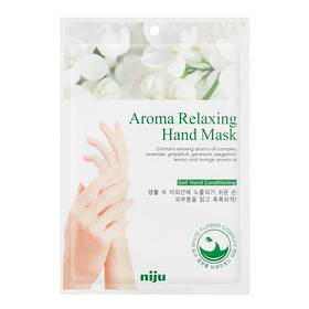 Маска для рук з розслаблюючим ефектом Konad Niju Aroma Relaxing Hand Mask Pack 16 мл (8809109831896)