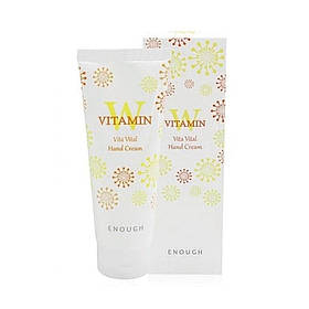 Поживний крем для рук з вітамінами Enough W Vitamin Vita Vital Hand Cream 100 мл (8809474495617)