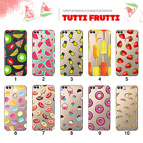 Ультратонкий прозорий чохол із малюнком для Huawei P Smart (80 дизайнів)