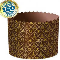 Форма паперова для кулічу рис."ХВ" d70xh85мм