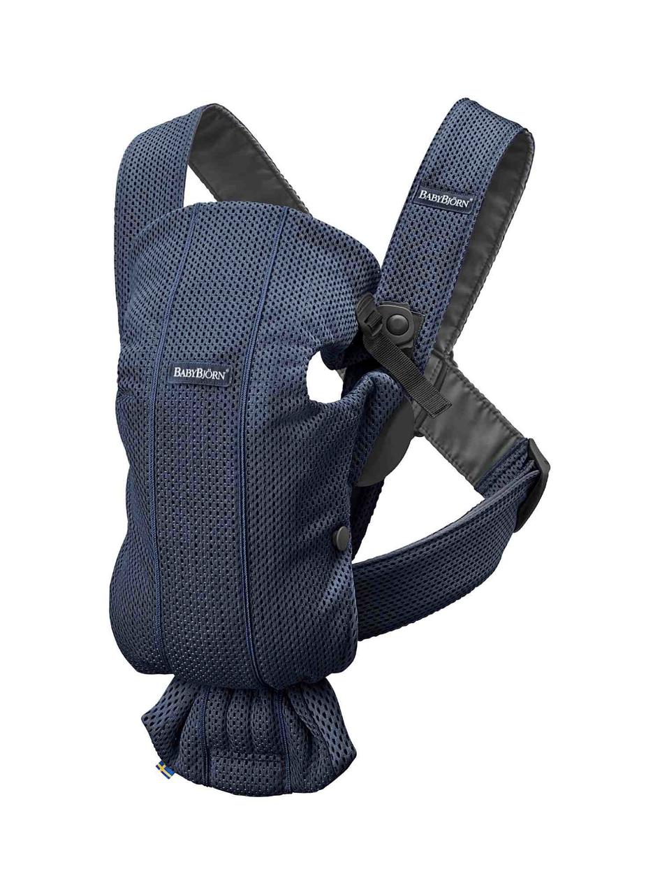 Рюкзак-кенгуру BabyBjorn Baby Carrier MINI 3D Mesh Navy Blue - фото 1 - id-p1130677300