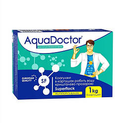 Коагулюючу засіб у картушах AquaDoctor Superflock (1кг)