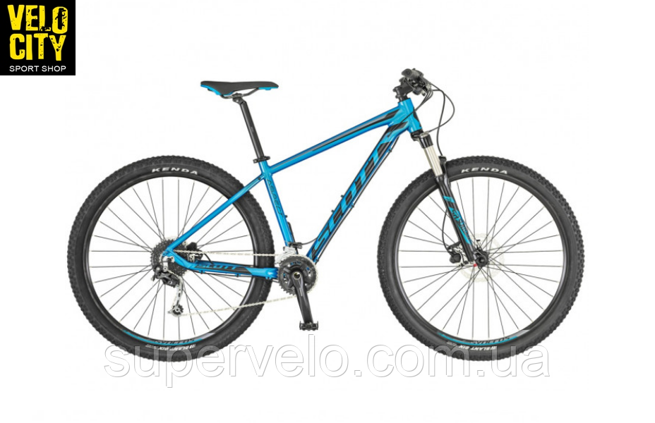 Велосипед 27.5" SCOTT ASPECT 730 (2019) синій з сірим, фото 1
