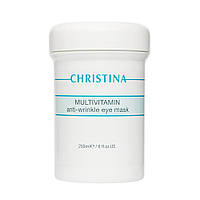 Мультивітамінна маска проти зморщок для зони навколо очей Christina Multivitamin Anti-wrinkle eye mask 250 мл