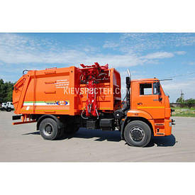 Сміттєвоз 18,5 м3 з боковим механічним завантаженням на шасі КамАЗ-53605