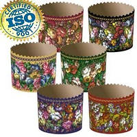 Форма паперова для куліча d90xh90мм ЖОРСТОВА