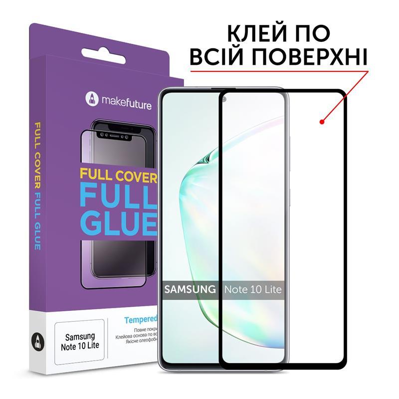 Захисне скло MakeFuture для Samsung Galaxy Note10 Lite SM-N770 Full Cover Full Glue, 0.25 mm (MGF-SN10L)