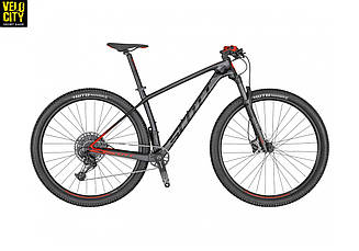 Велосипед карбоновий 29" SCOTT SCALE 940 (2020) чорно-червоний