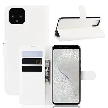 Чехол-книжка Litchie Wallet для Google Pixel 4 XL White