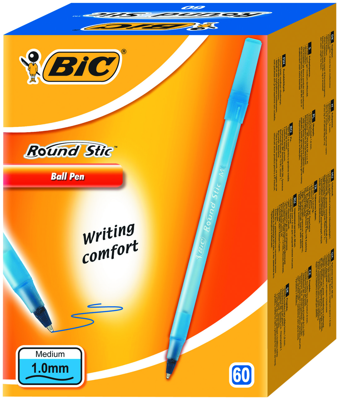 ТМ "BIC "Ручка BIC Round Stic синя (1 шт)