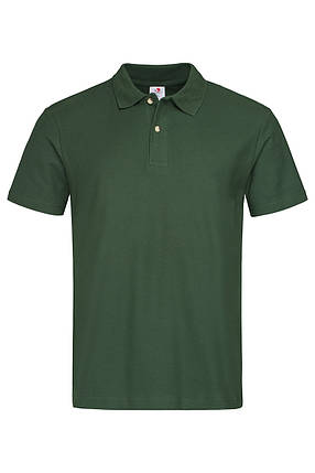 Футболка поло чоловіча зелена Stedman - BGСТ3000, фото 1