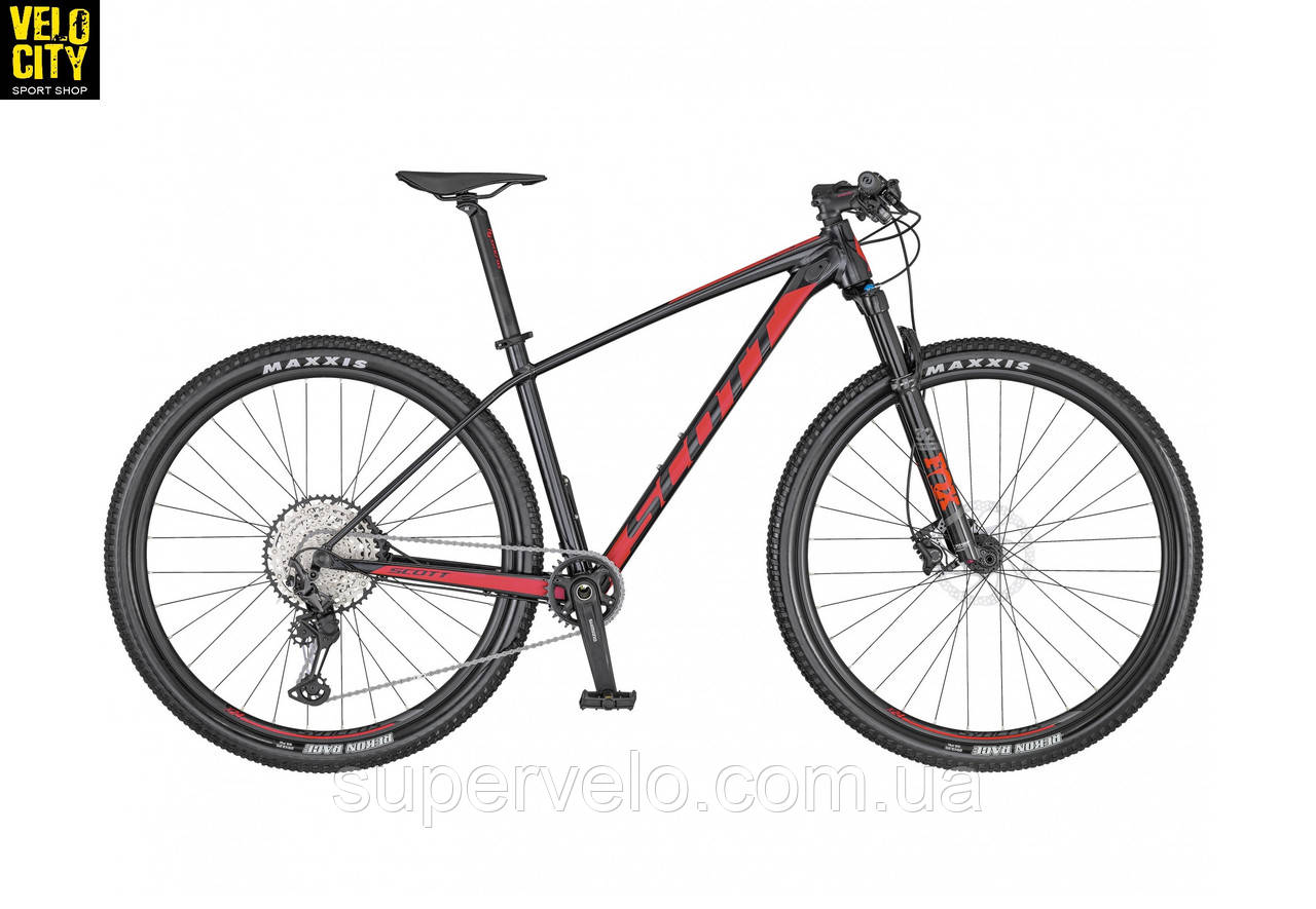 Велосипед 29" SCOTT SCALE 950 (2020) чорно-червоний, фото 1