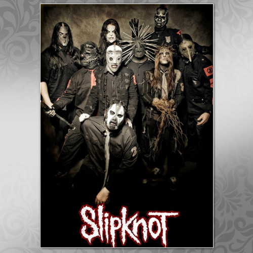 Плакат А3 Рок Slipknot