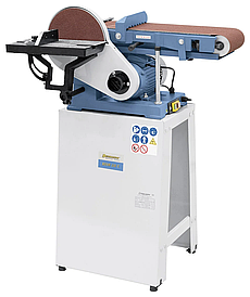 Верстат шліфувальний BDSM 230 C | Стрічково -тарілчастий шліфувальний верстат