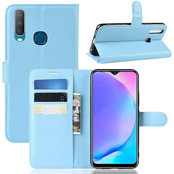 Чохол-книжка Litchie Wallet для Vivo Y17 / Y3 Blue