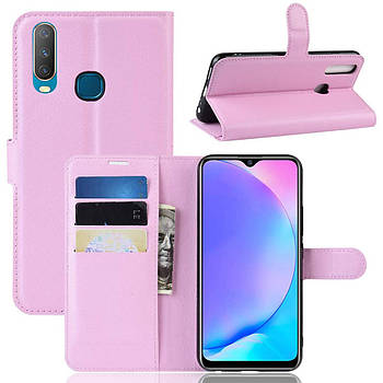 Чохол-книжка Litchie Wallet для Vivo Y17 / Y3 Pink