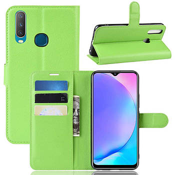 Чохол-книжка Litchie Wallet для Vivo Y17 / Y3 Green