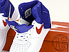 Чоловічі кросівки Nike Air Force 1 High '07 LV8 "Clippers" White/Blue BQ2730-101, фото 8