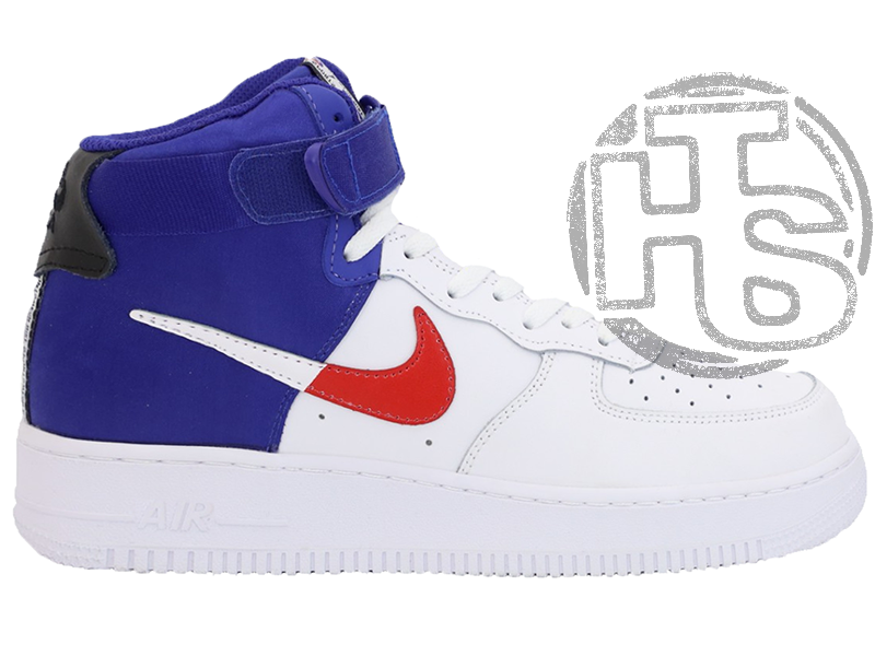 Чоловічі кросівки Nike Air Force 1 High '07 LV8 "Clippers" White/Blue BQ2730-101