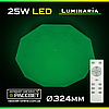 Світлодіодний світильник з пультом ДУ LUMINARIA ALMAZ 25W RGB R-330-SHINY люстра з кольоровою підсвіткою, фото 6