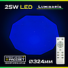 Світлодіодний світильник з пультом ДУ LUMINARIA ALMAZ 25W RGB R-330-SHINY люстра з кольоровою підсвіткою, фото 7