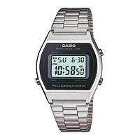Часы наручные мужские классические стальные электронные оригинал Casio Collection B640WD-1AVEF