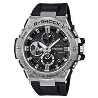 Наручний чоловічий годинник оригінальні Casio G-Shock GST-B100-1AER Японія з полімерним ремінцем (модуль 5513)