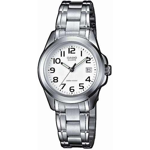 Годинники наручні жіночі сталеві модні оригінальні Casio Collection LTP-1259PD-7BEF