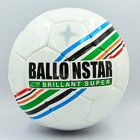 М'яч футбольний №5 PU ламін. BALLONSTAR FB-5415-2 (№5, 5 сл., зшитий вручну)