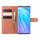 Чохол-книжка Litchie Wallet для Vivo Nex 3 Brown, фото 3