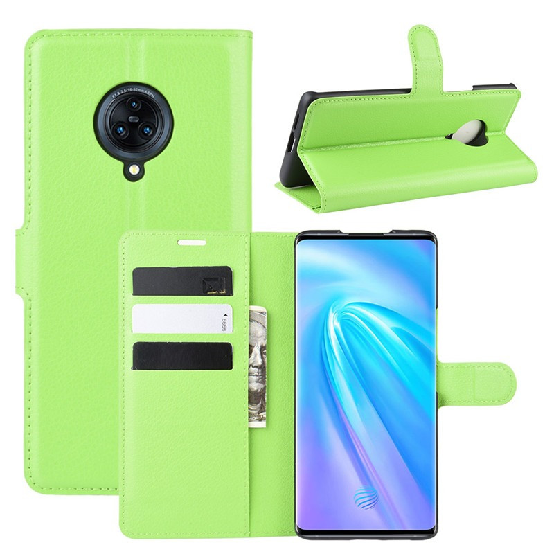 Чохол-книжка Litchie Wallet для Vivo Nex 3 Green
