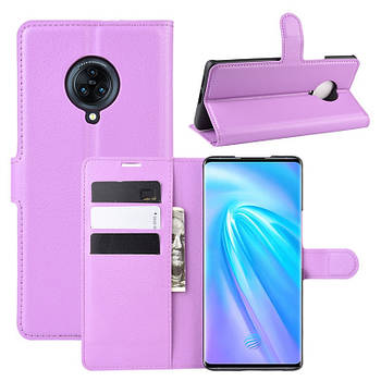 Чохол-книжка Litchie Wallet для Vivo Nex 3 Violet