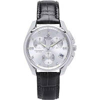 Жіночий водонепроникний наручний годинник Royal London 21406-01 кварцовий із шкіряним ремінцем