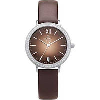 Жіночий водонепроникний наручний годинник Royal London 21435-03 кварцовий із шкіряним ремінцем