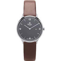 Жіночий водонепроникний наручний годинник Royal London 21461-01 кварцовий із шкіряним ремінцем