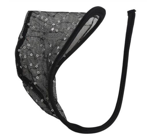 Чоловічі с-стрингі чорні, фото 1