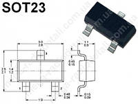 Тр. пол. AO3400A (n-ch) 30V, 5.7A SOT-23 (A09t)