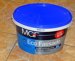 Фасадна дисперсійна фарба для зовнішніх і внутрішніх робіт М 690 EKO Fassade MGF (7 кг)