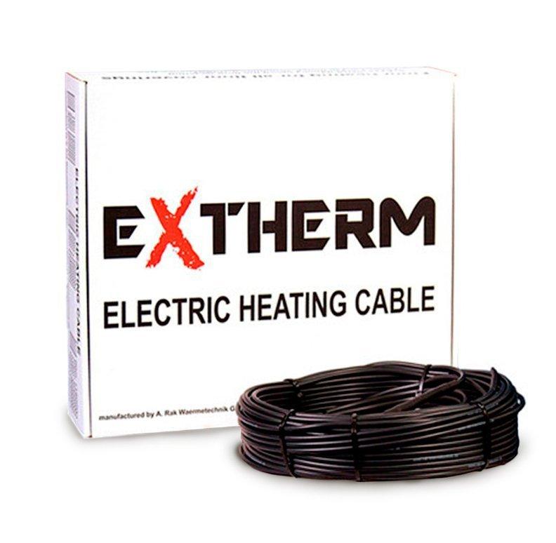 Нагрівальний кабель Extherm ETT-30 / 8 м / 240 Вт / для сніготанення, обігрів дахів, труб, сходів