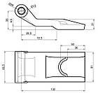 Петля морського контейнера приварна BWT (В 015021), фото 5