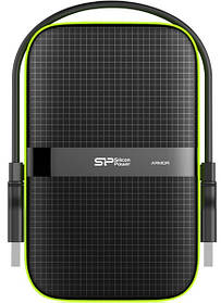Зовнішній жорсткий диск (HDD) Silicon Power Armor A60 2TB USB 3.0 Black