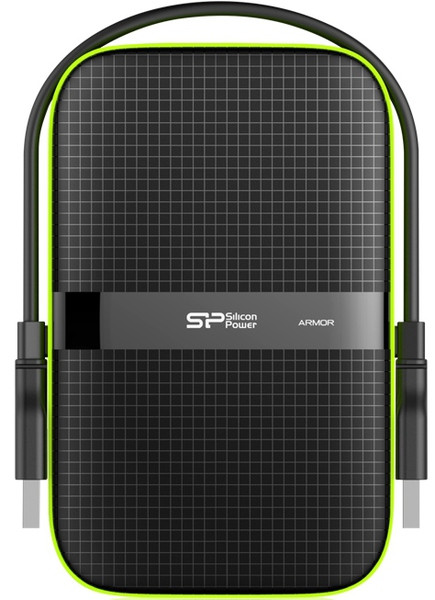 Зовнішній жорсткий диск (HDD) Silicon Power Armor A60 2TB USB 3.0 Black