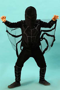 Карнавальний костюм Павук чорний, комаха Павучок